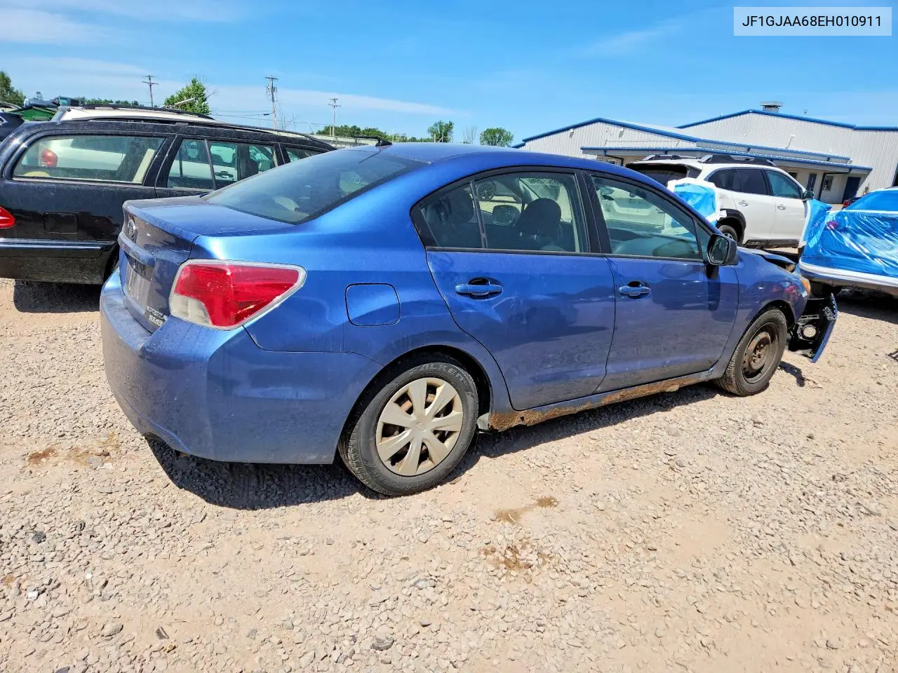 2014 Subaru Impreza VIN: JF1GJAA68EH010911 Lot: 61484506