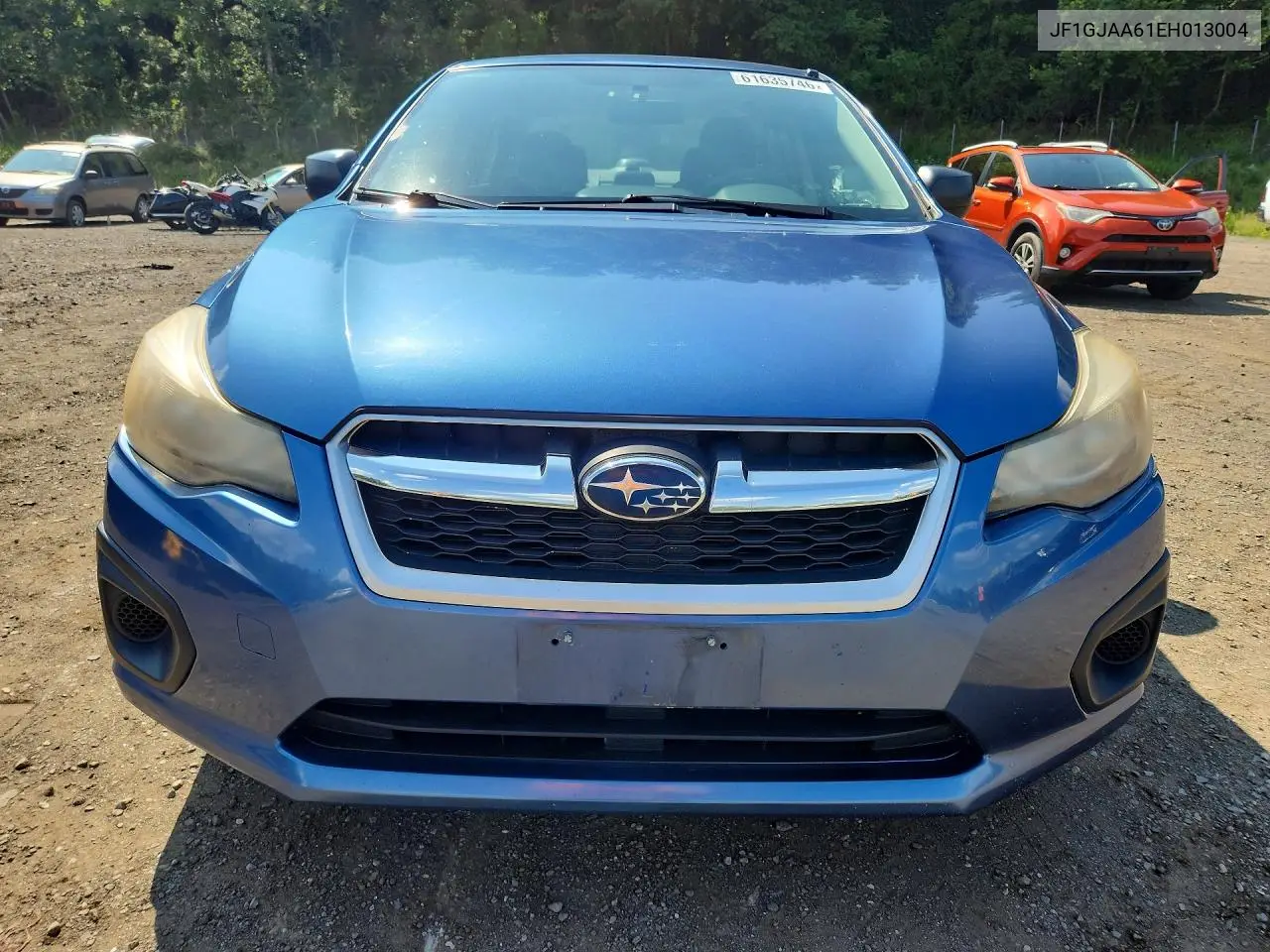 2014 Subaru Impreza VIN: JF1GJAA61EH013004 Lot: 61635746
