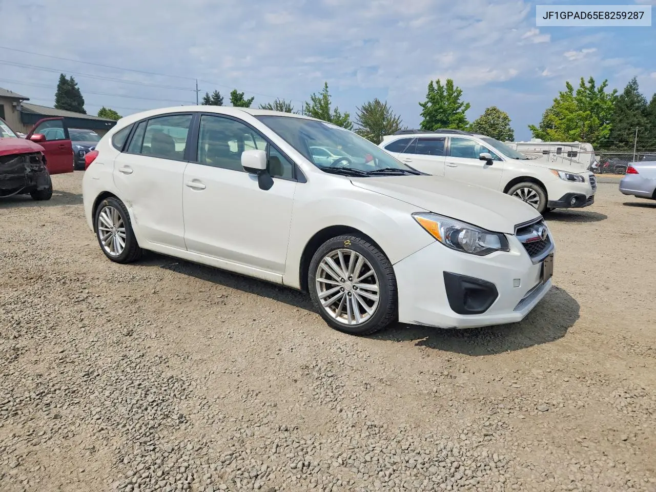 2014 Subaru Impreza Premium VIN: JF1GPAD65E8259287 Lot: 61712646