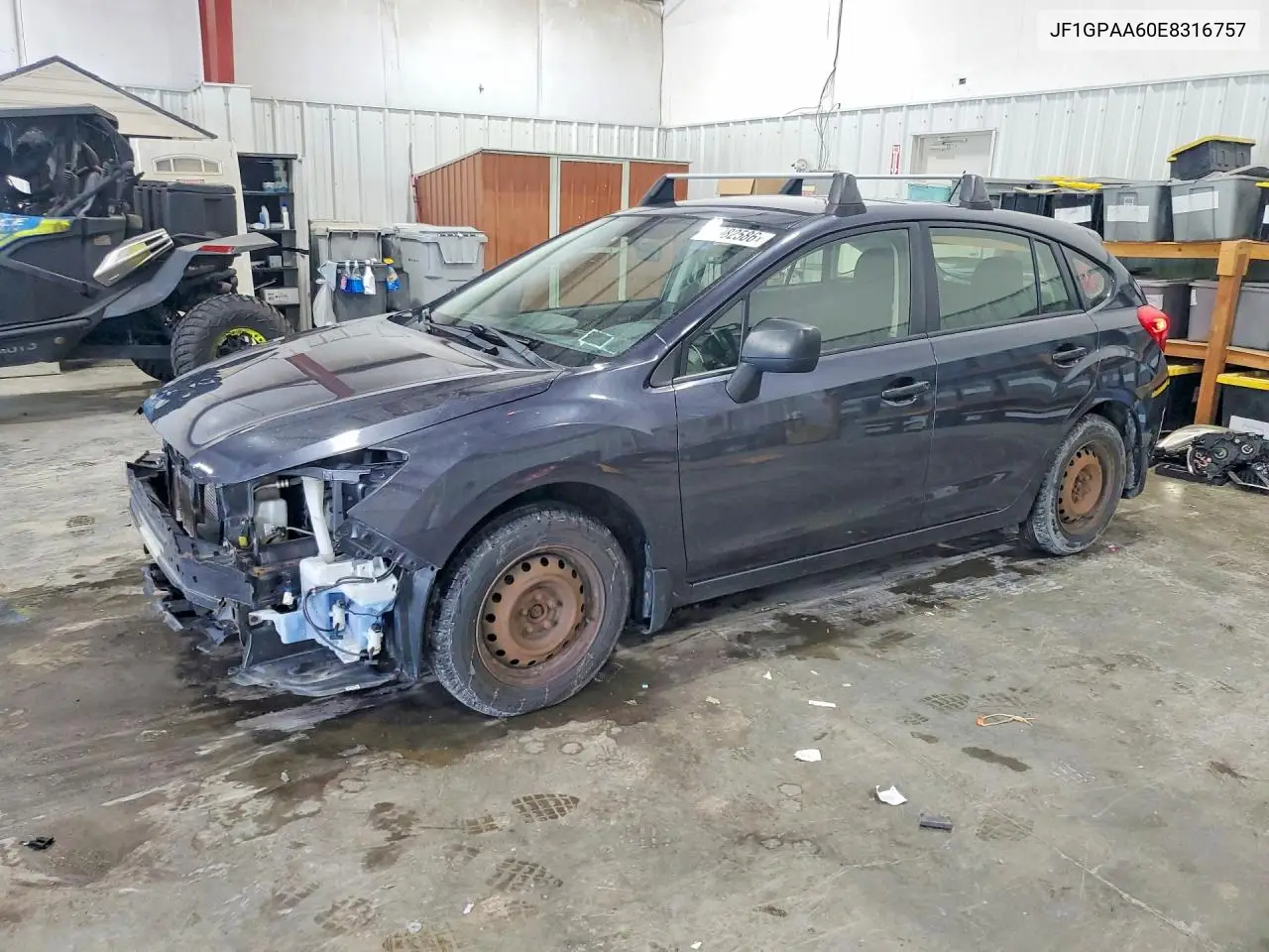2014 Subaru Impreza VIN: JF1GPAA60E8316757 Lot: 61982586