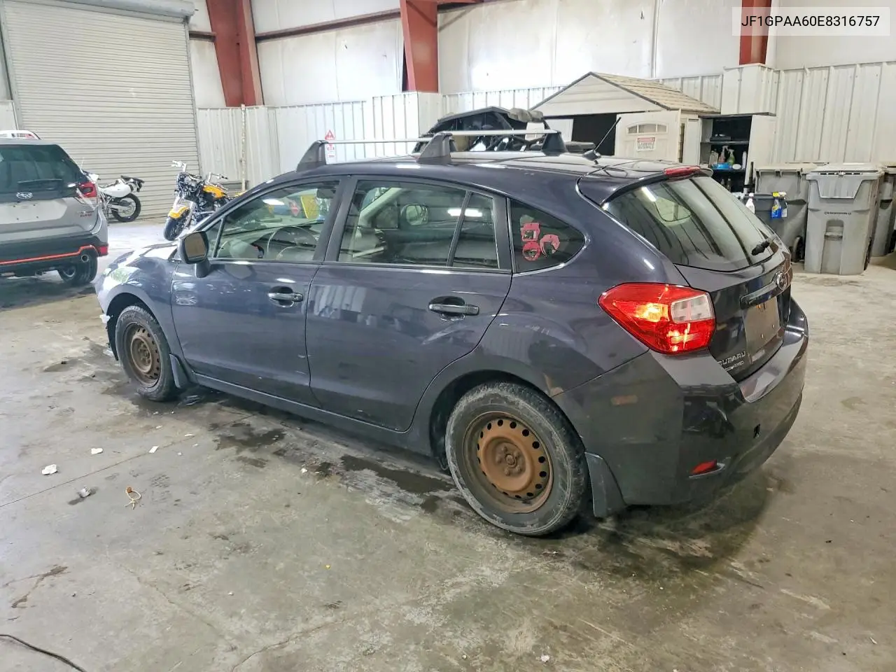 2014 Subaru Impreza VIN: JF1GPAA60E8316757 Lot: 61982586