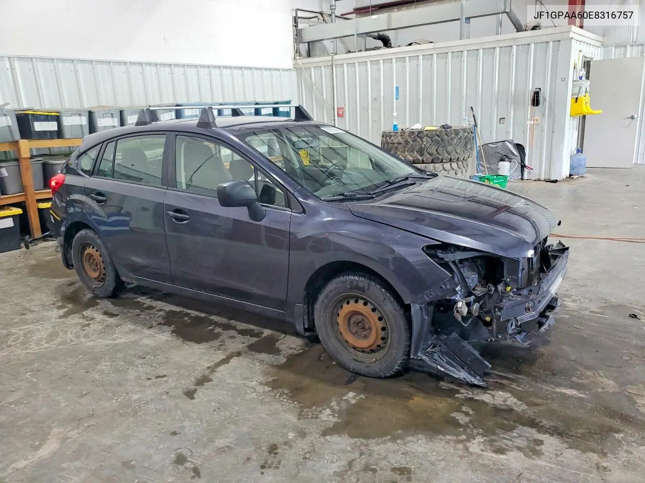 2014 Subaru Impreza VIN: JF1GPAA60E8316757 Lot: 61982586