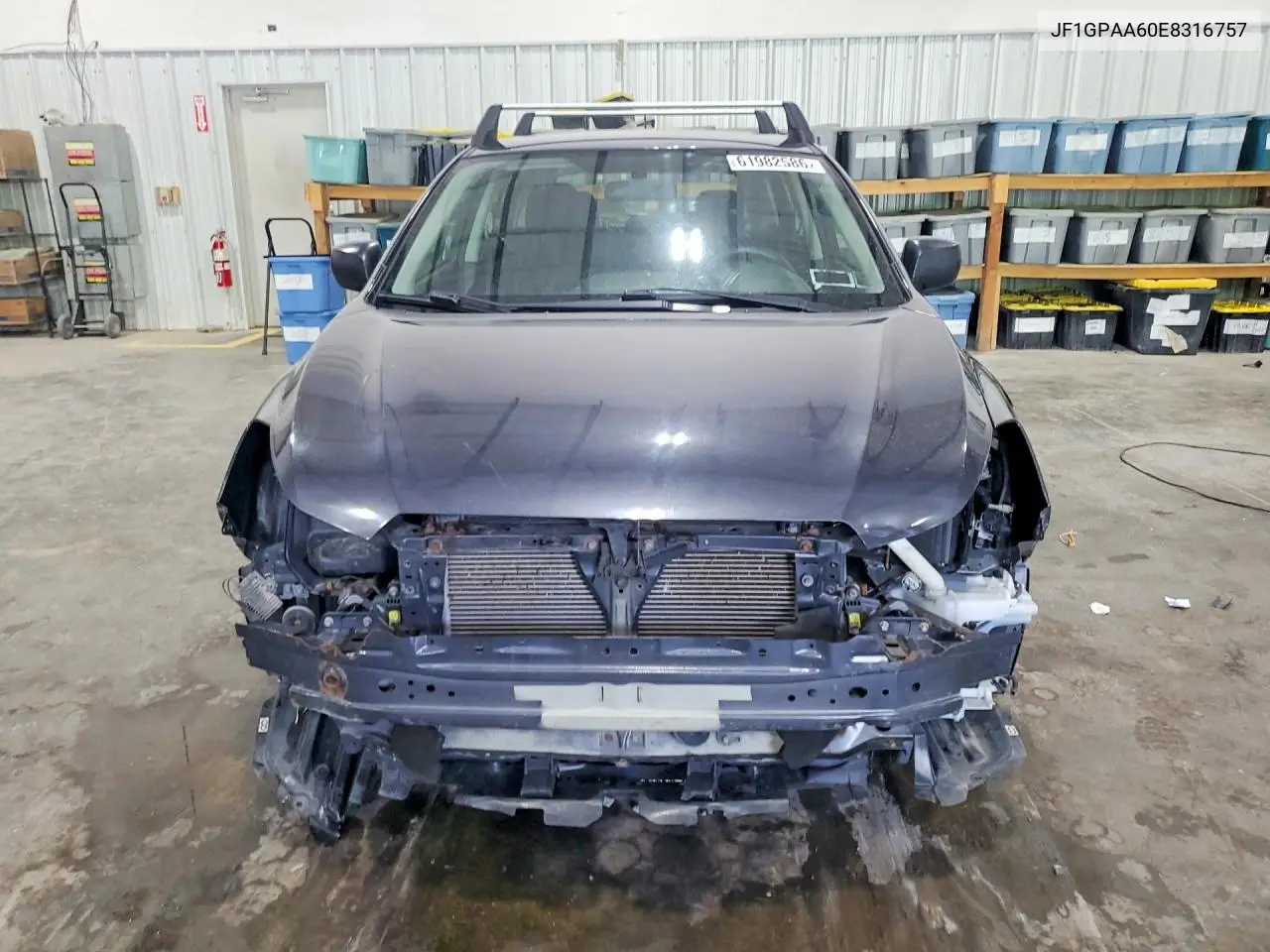 2014 Subaru Impreza VIN: JF1GPAA60E8316757 Lot: 61982586