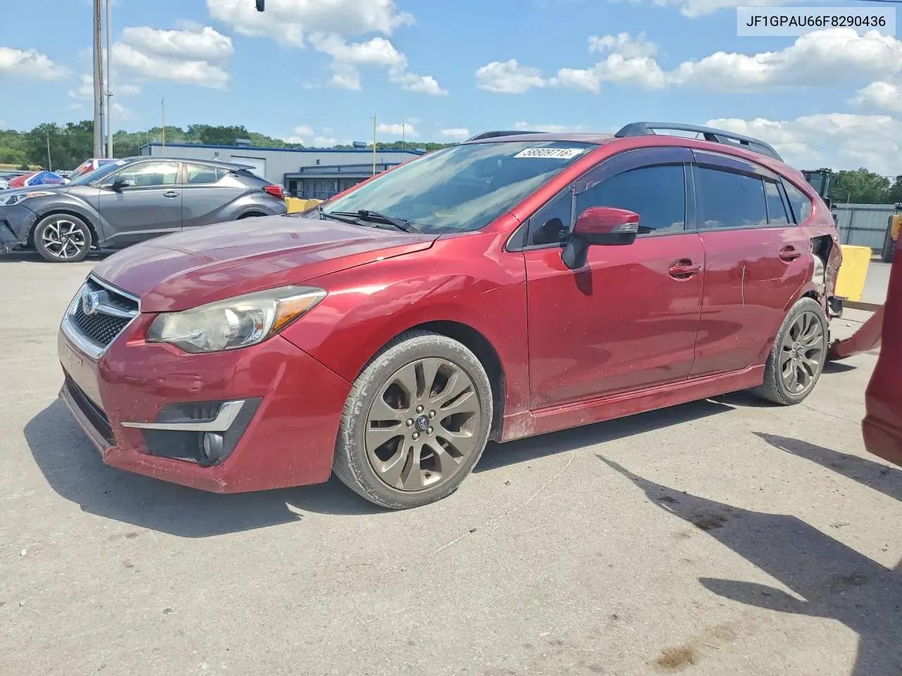 2015 Subaru Impreza Sport VIN: JF1GPAU66F8290436 Lot: 58809716