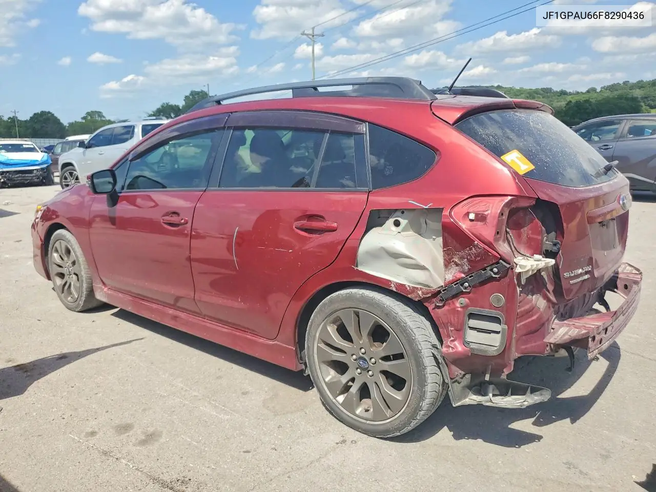 2015 Subaru Impreza Sport VIN: JF1GPAU66F8290436 Lot: 58809716