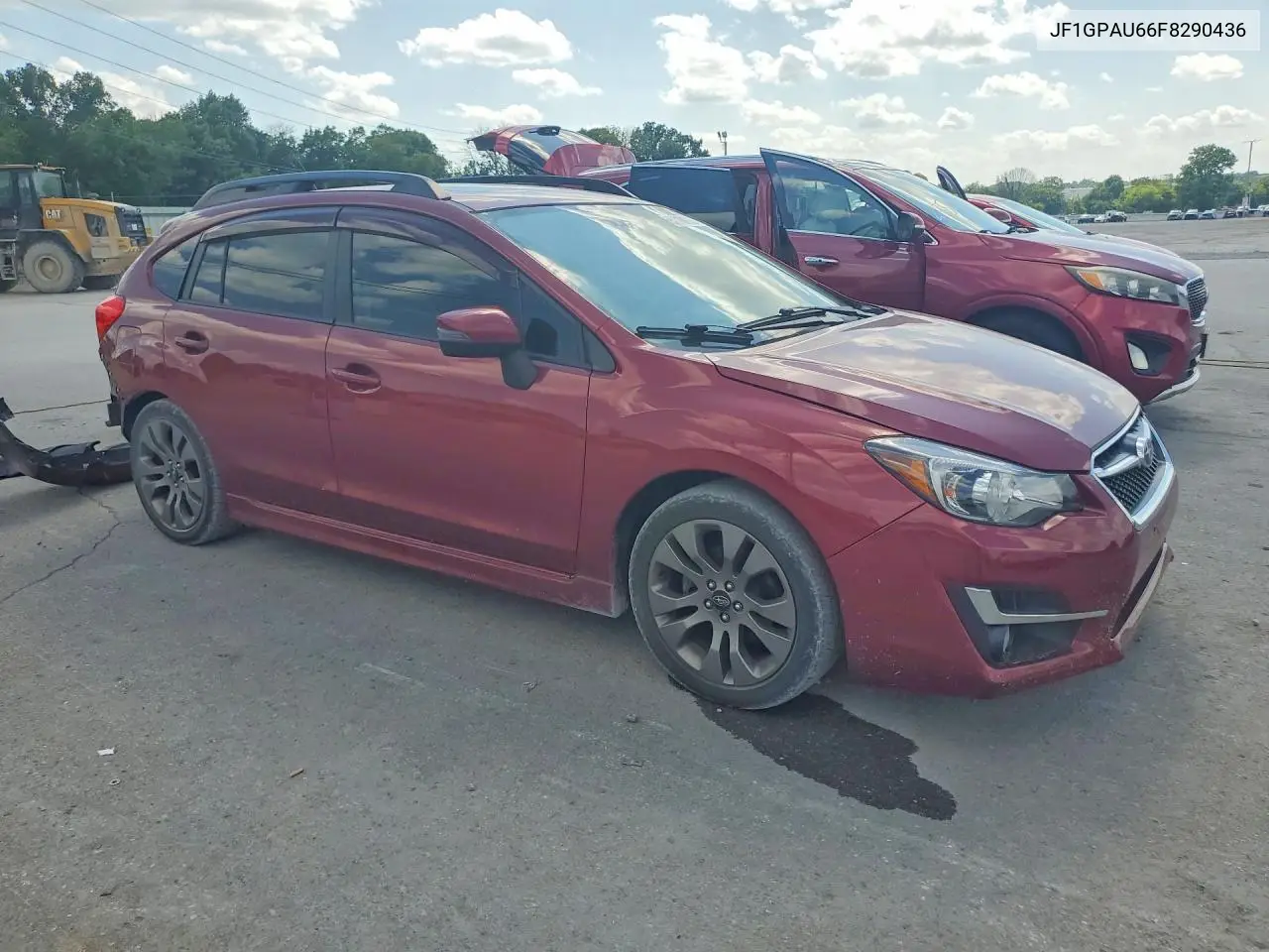 2015 Subaru Impreza Sport VIN: JF1GPAU66F8290436 Lot: 58809716