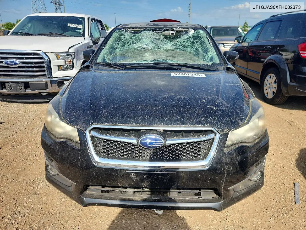 2015 Subaru Impreza Sport Limited VIN: JF1GJAS6XFH002373 Lot: 60467546