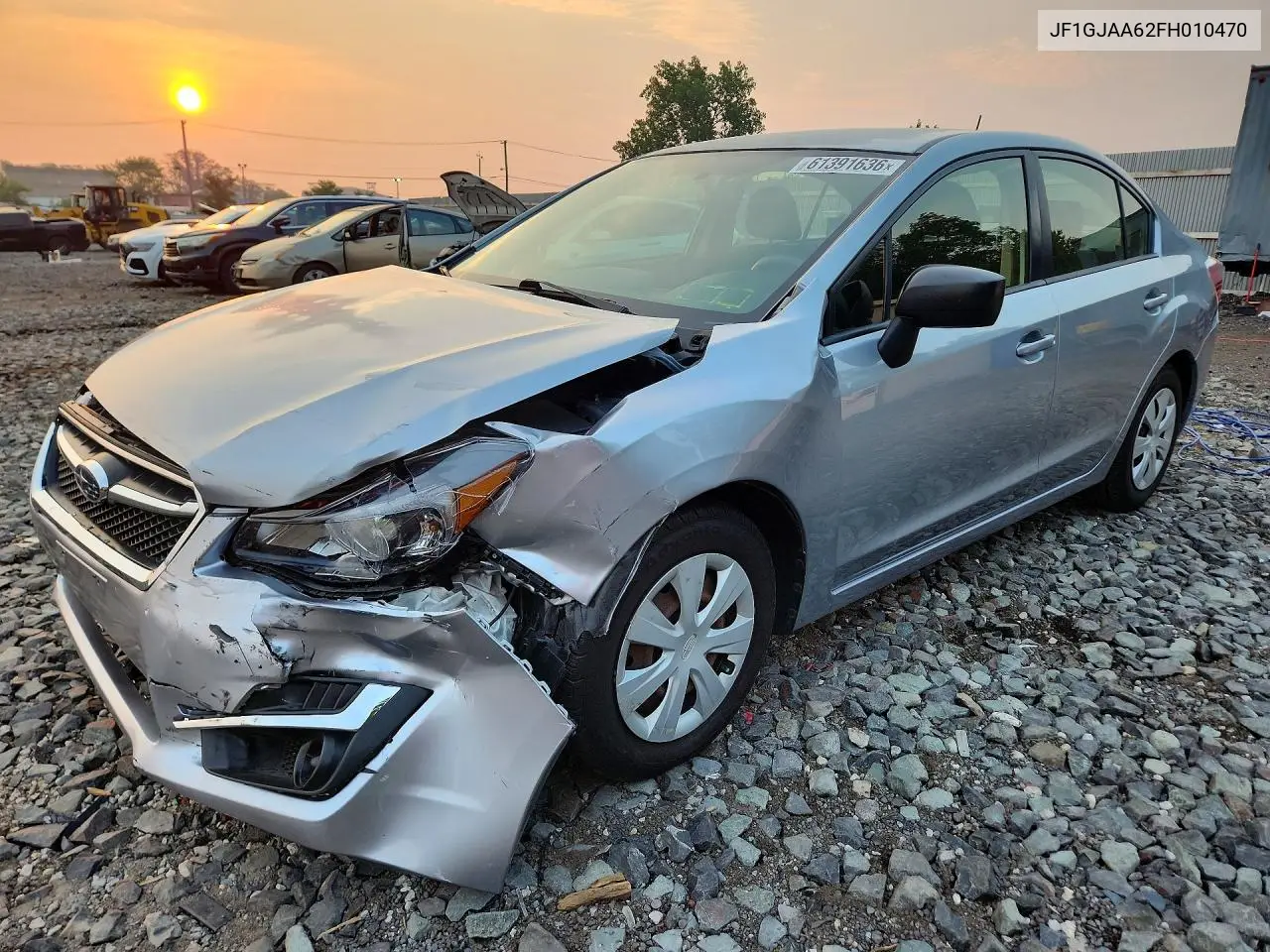 2015 Subaru Impreza VIN: JF1GJAA62FH010470 Lot: 61391636