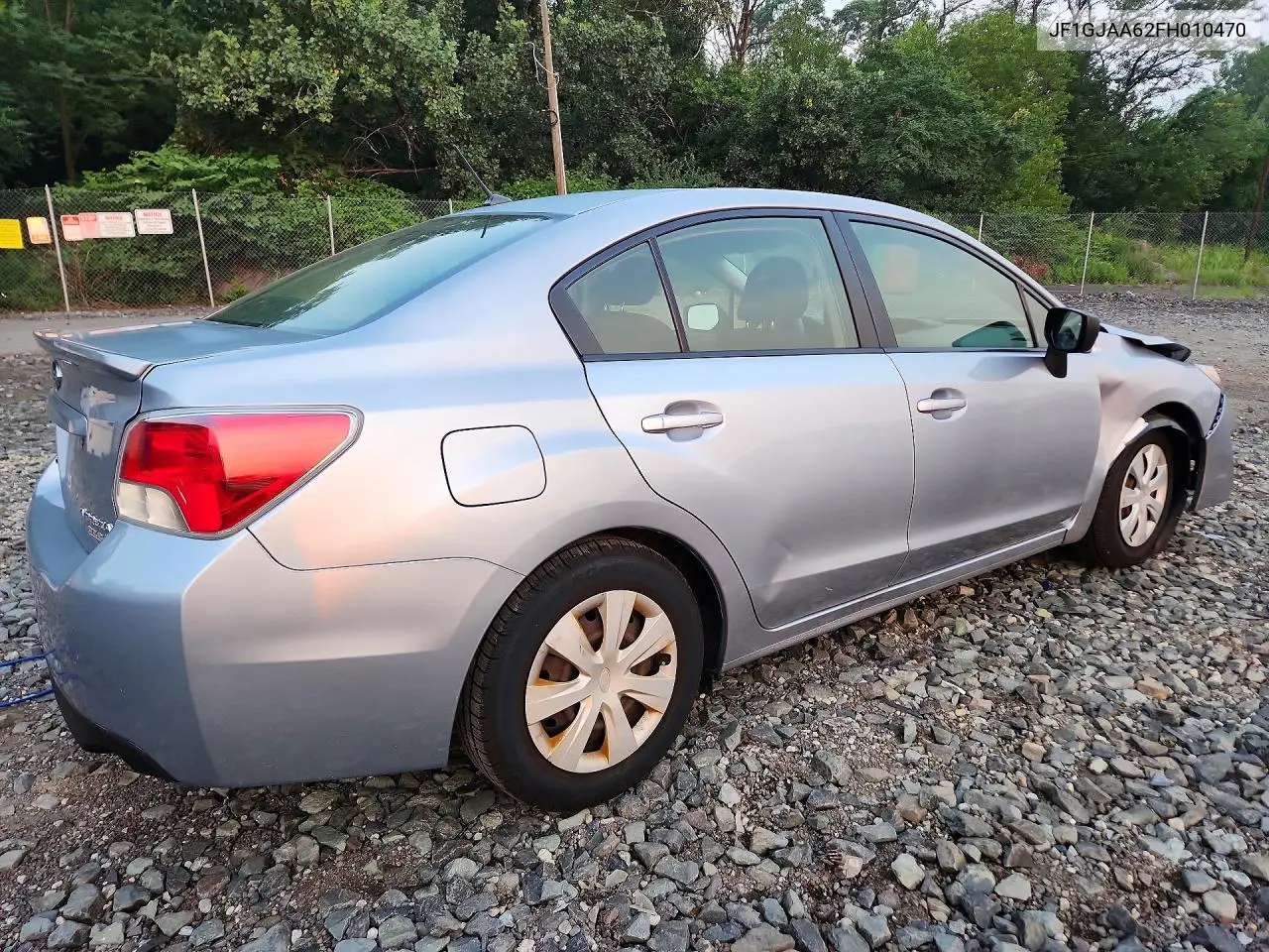 2015 Subaru Impreza VIN: JF1GJAA62FH010470 Lot: 61391636