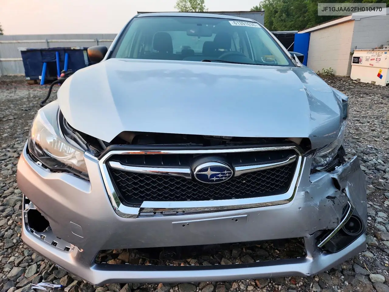 2015 Subaru Impreza VIN: JF1GJAA62FH010470 Lot: 61391636