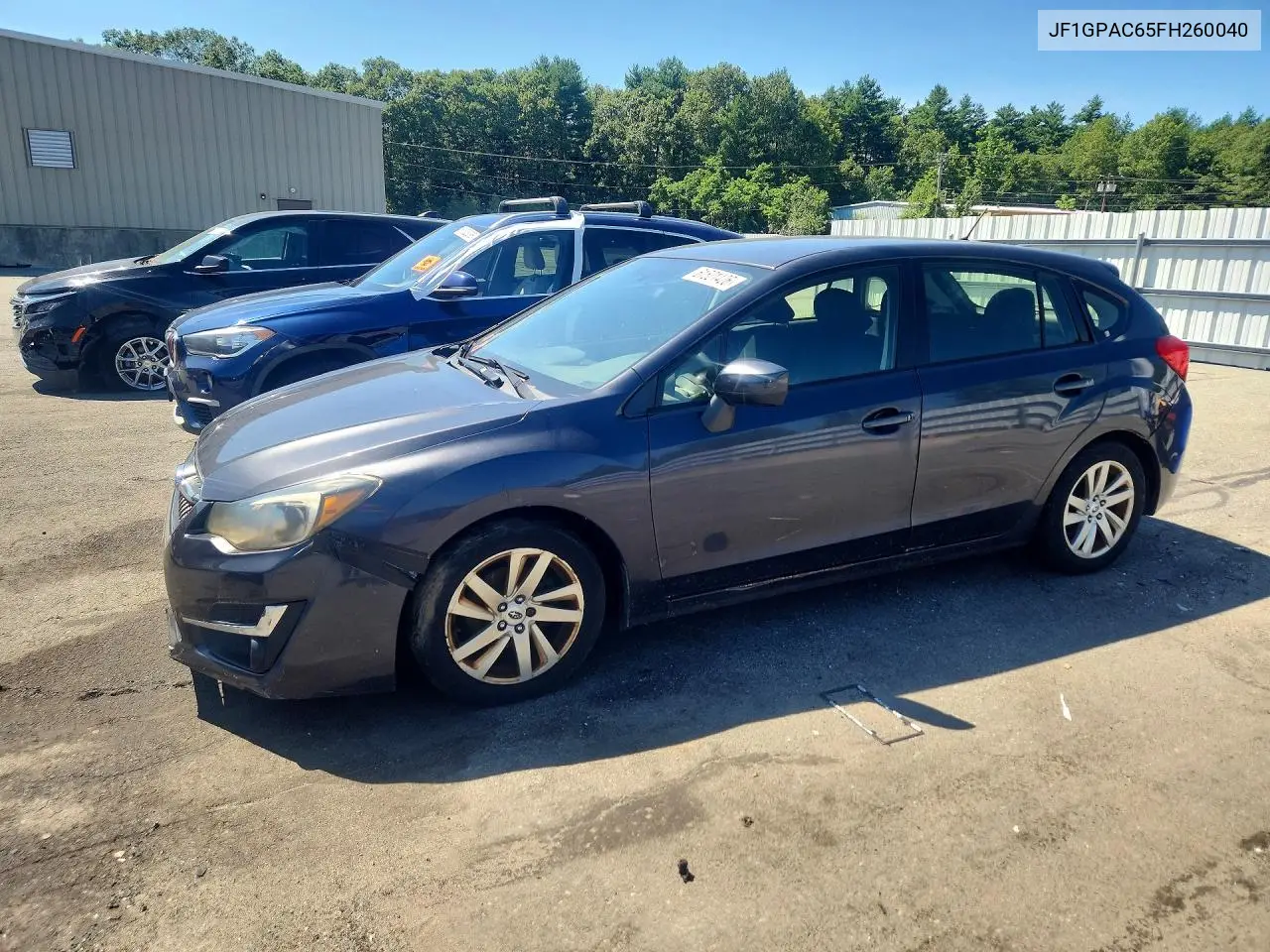 2015 Subaru Impreza Premium VIN: JF1GPAC65FH260040 Lot: 61521426