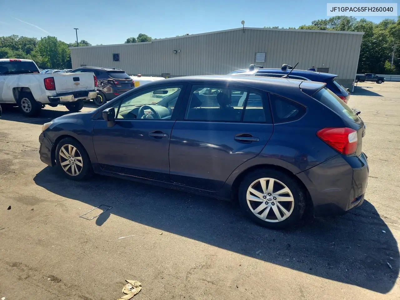 2015 Subaru Impreza Premium VIN: JF1GPAC65FH260040 Lot: 61521426