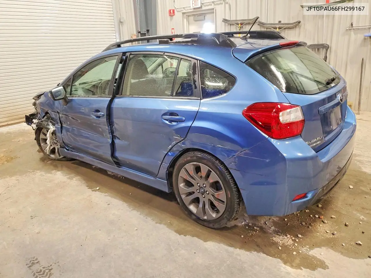2015 Subaru Impreza Sport VIN: JF1GPAU66FH299167 Lot: 61547366