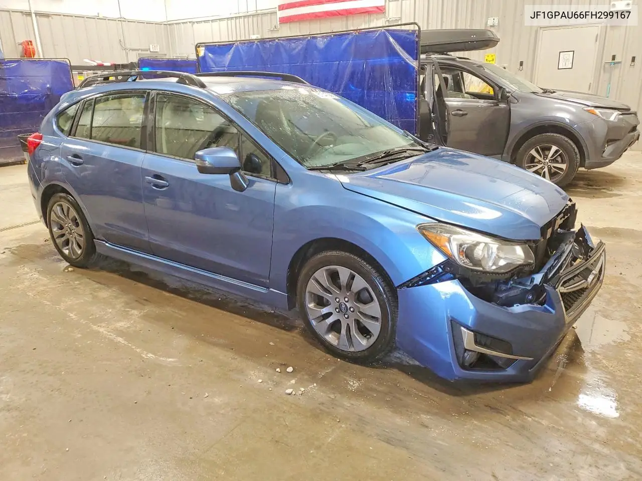 2015 Subaru Impreza Sport VIN: JF1GPAU66FH299167 Lot: 61547366