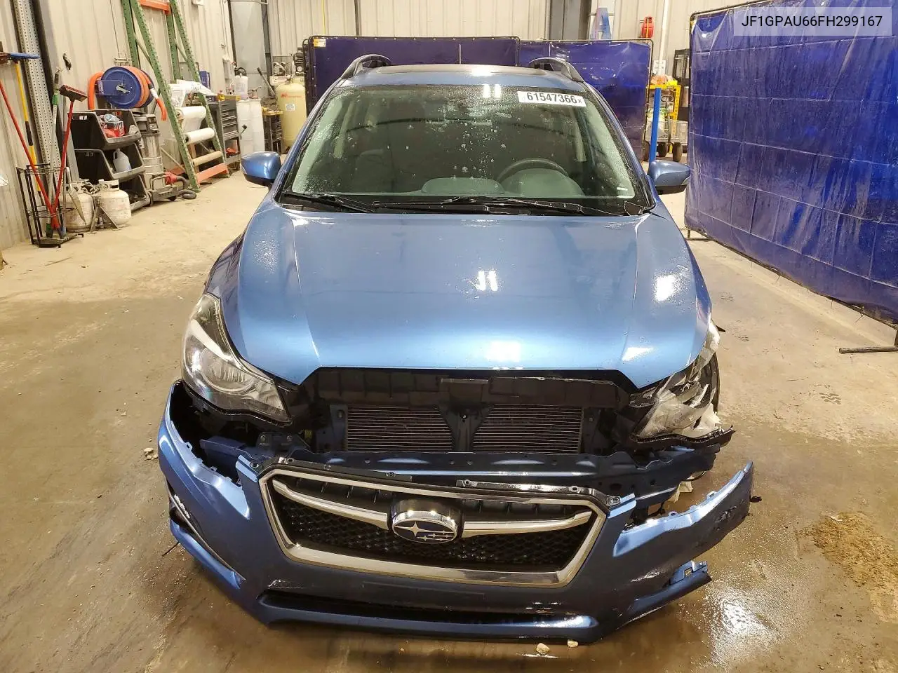 2015 Subaru Impreza Sport VIN: JF1GPAU66FH299167 Lot: 61547366