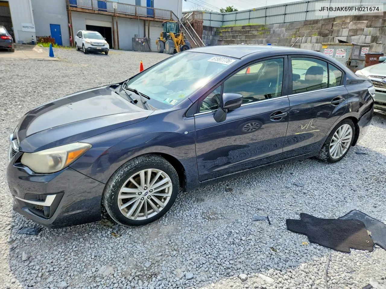 2015 Subaru Impreza Premium Plus VIN: JF1GJAK69FH021674 Lot: 61997776