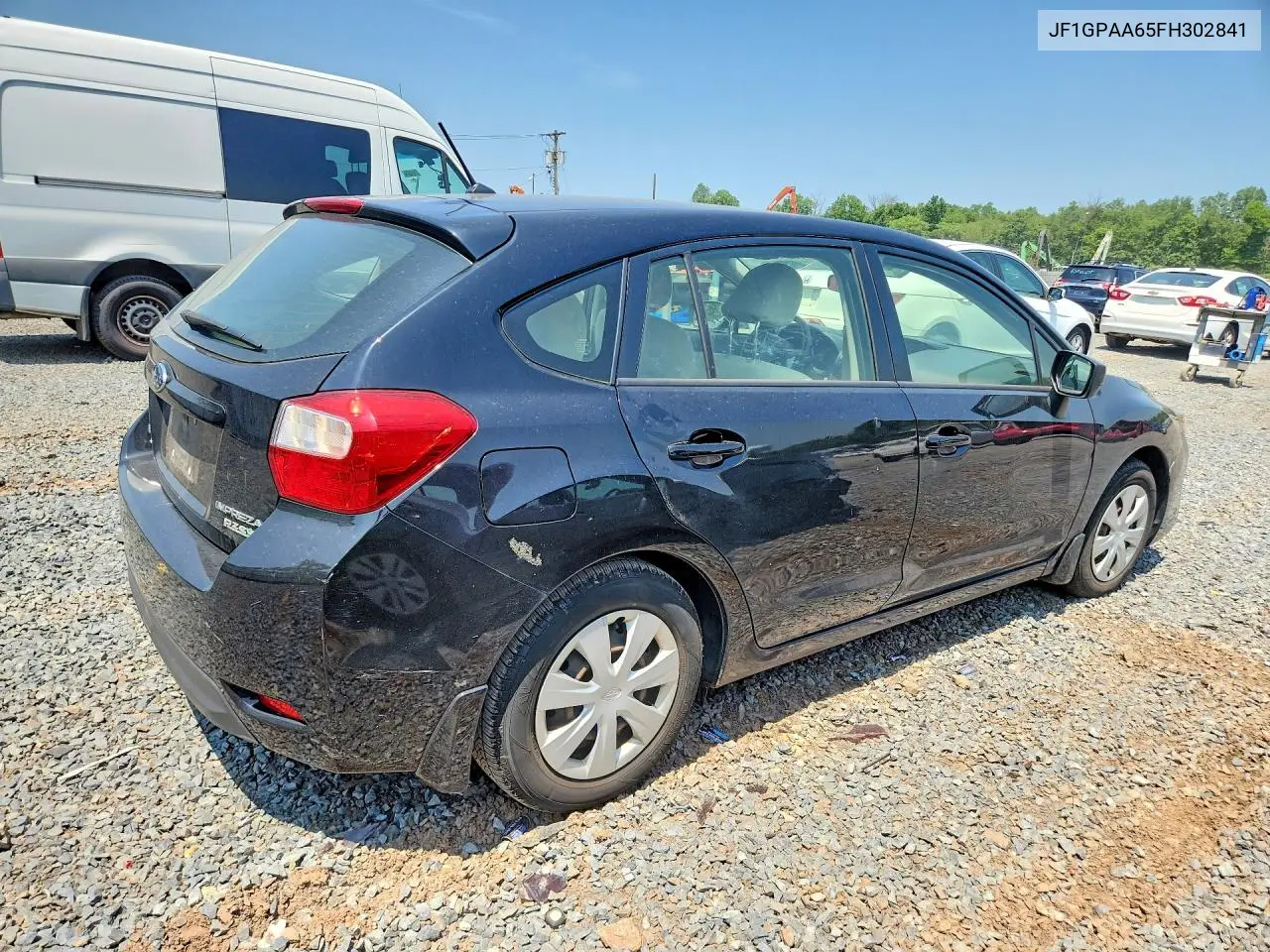2015 Subaru Impreza VIN: JF1GPAA65FH302841 Lot: 85454405