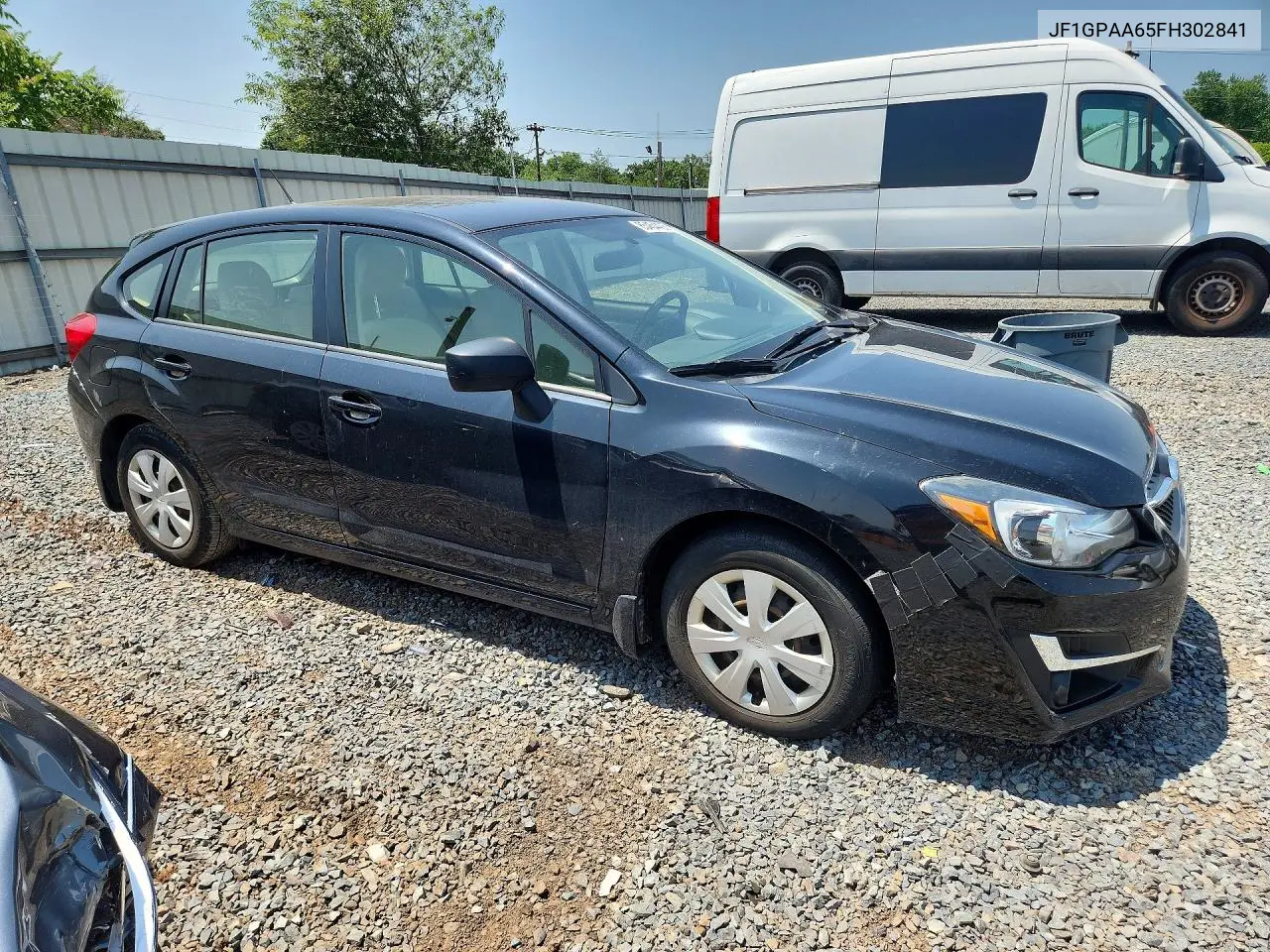 2015 Subaru Impreza VIN: JF1GPAA65FH302841 Lot: 85454405