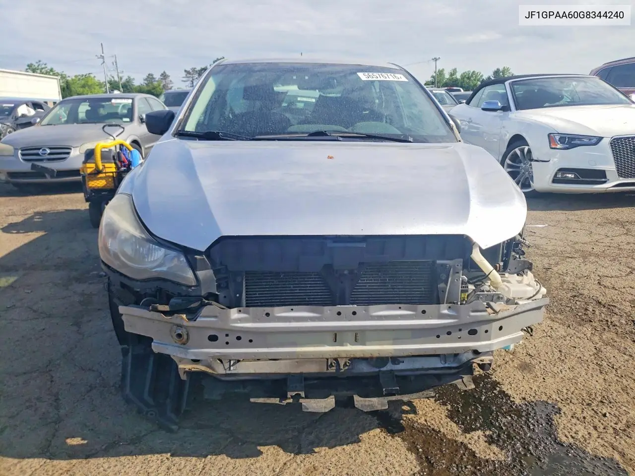 2016 Subaru Impreza VIN: JF1GPAA60G8344240 Lot: 56576716