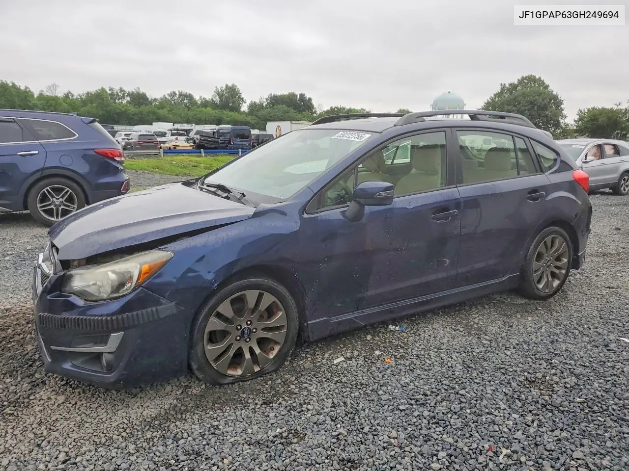 2016 Subaru Impreza Sport Premium VIN: JF1GPAP63GH249694 Lot: 59222756
