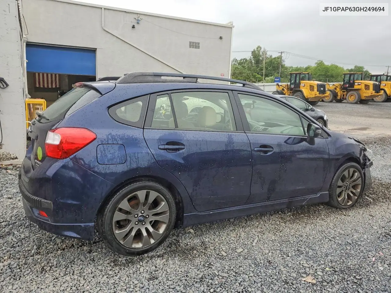 2016 Subaru Impreza Sport Premium VIN: JF1GPAP63GH249694 Lot: 59222756