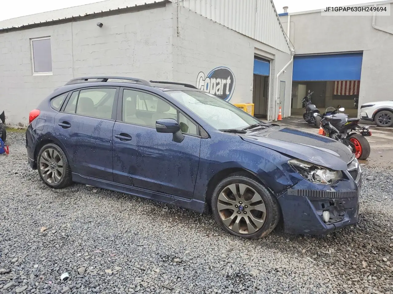 2016 Subaru Impreza Sport Premium VIN: JF1GPAP63GH249694 Lot: 59222756