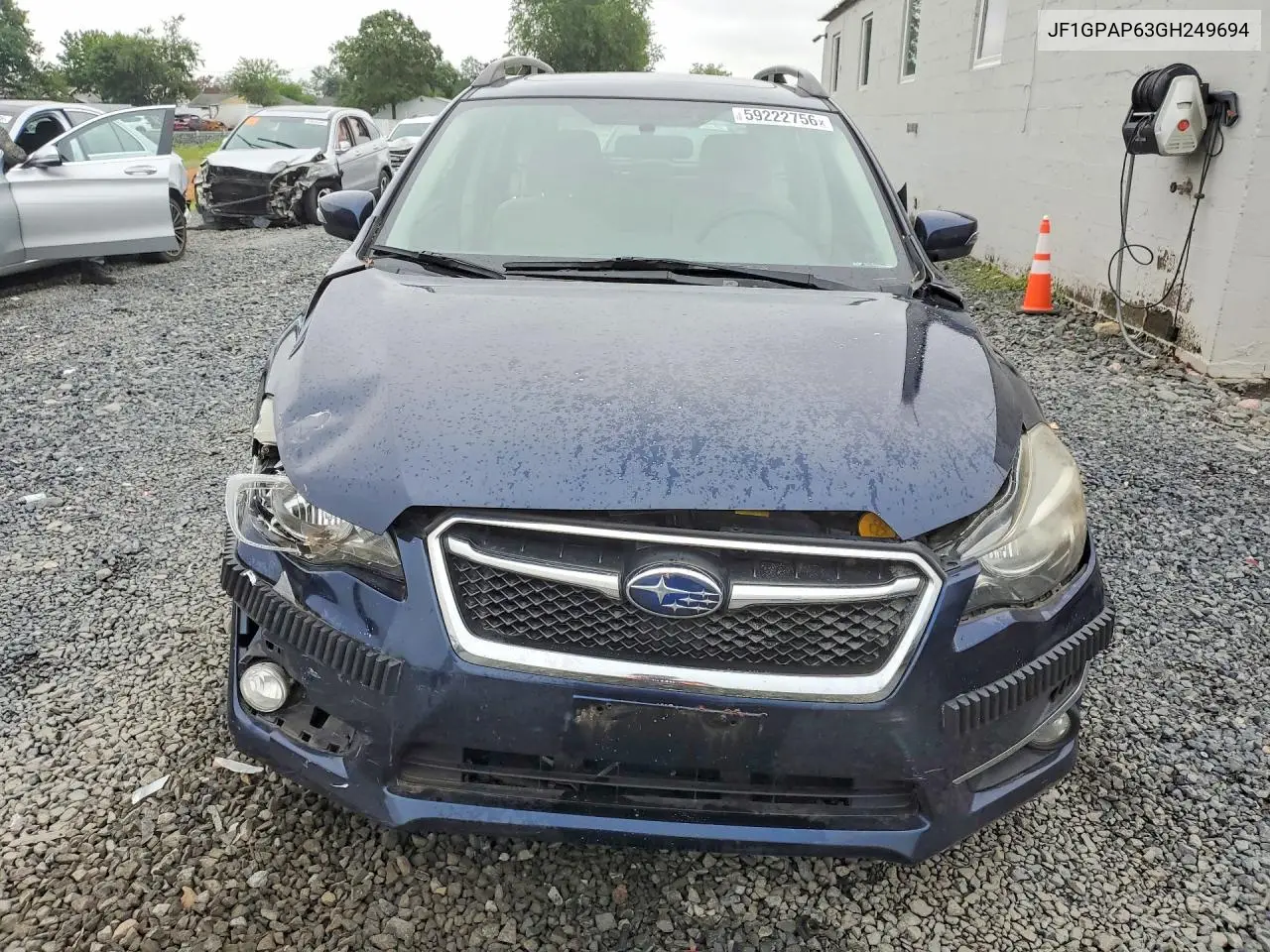 2016 Subaru Impreza Sport Premium VIN: JF1GPAP63GH249694 Lot: 59222756
