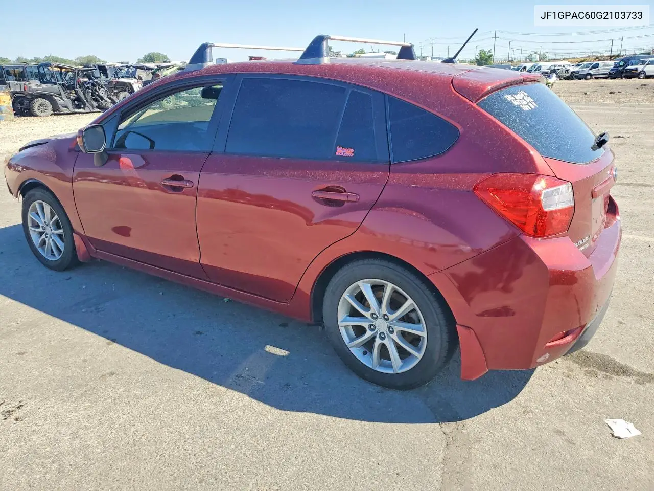 2016 Subaru Impreza VIN: JF1GPAC60G2103733 Lot: 61347646