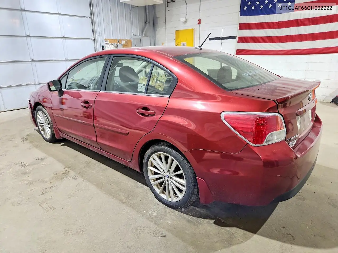 2016 Subaru Impreza Premium Plus VIN: JF1GJAF66GH002222 Lot: 61691746