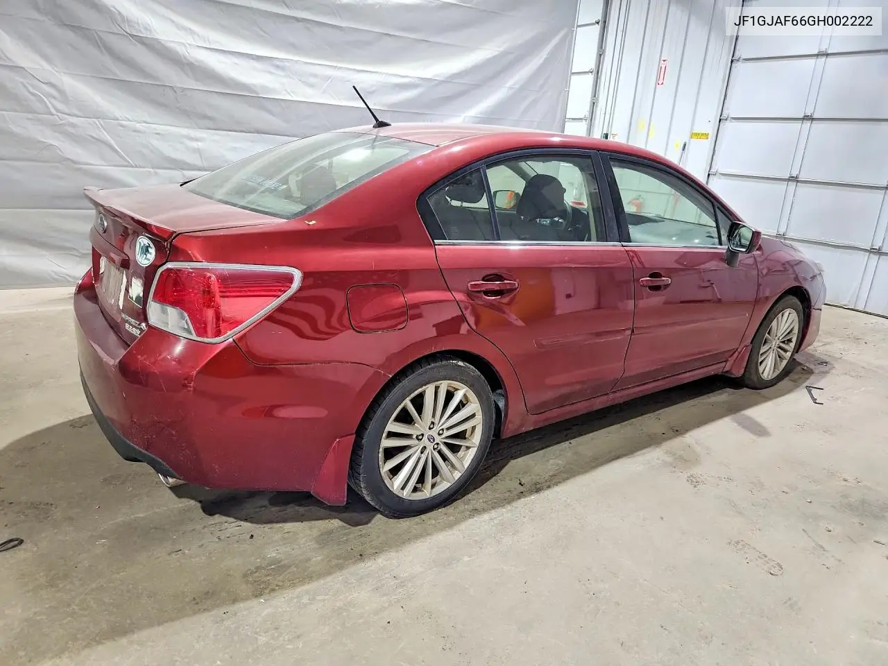 2016 Subaru Impreza Premium Plus VIN: JF1GJAF66GH002222 Lot: 61691746