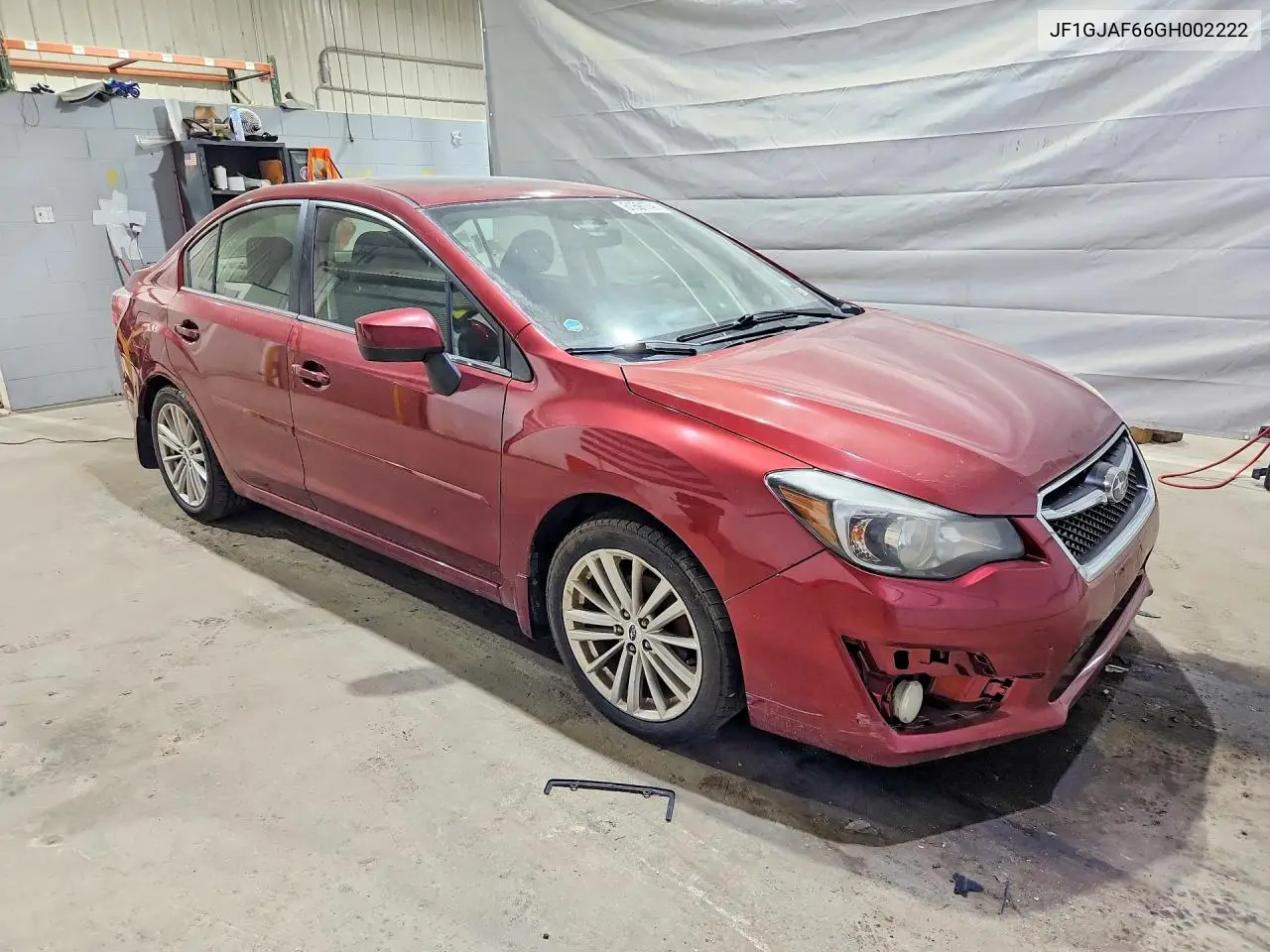 2016 Subaru Impreza Premium Plus VIN: JF1GJAF66GH002222 Lot: 61691746