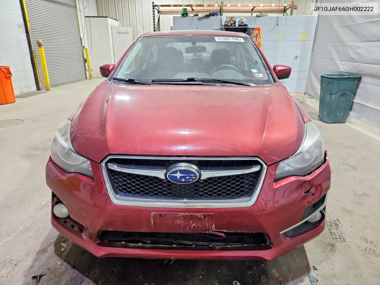 2016 Subaru Impreza Premium Plus VIN: JF1GJAF66GH002222 Lot: 61691746