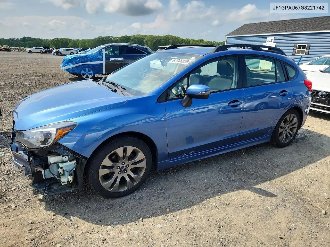 2016 Subaru Impreza Sport Limited VIN: JF1GPAU67G8221742 Lot: 61745066