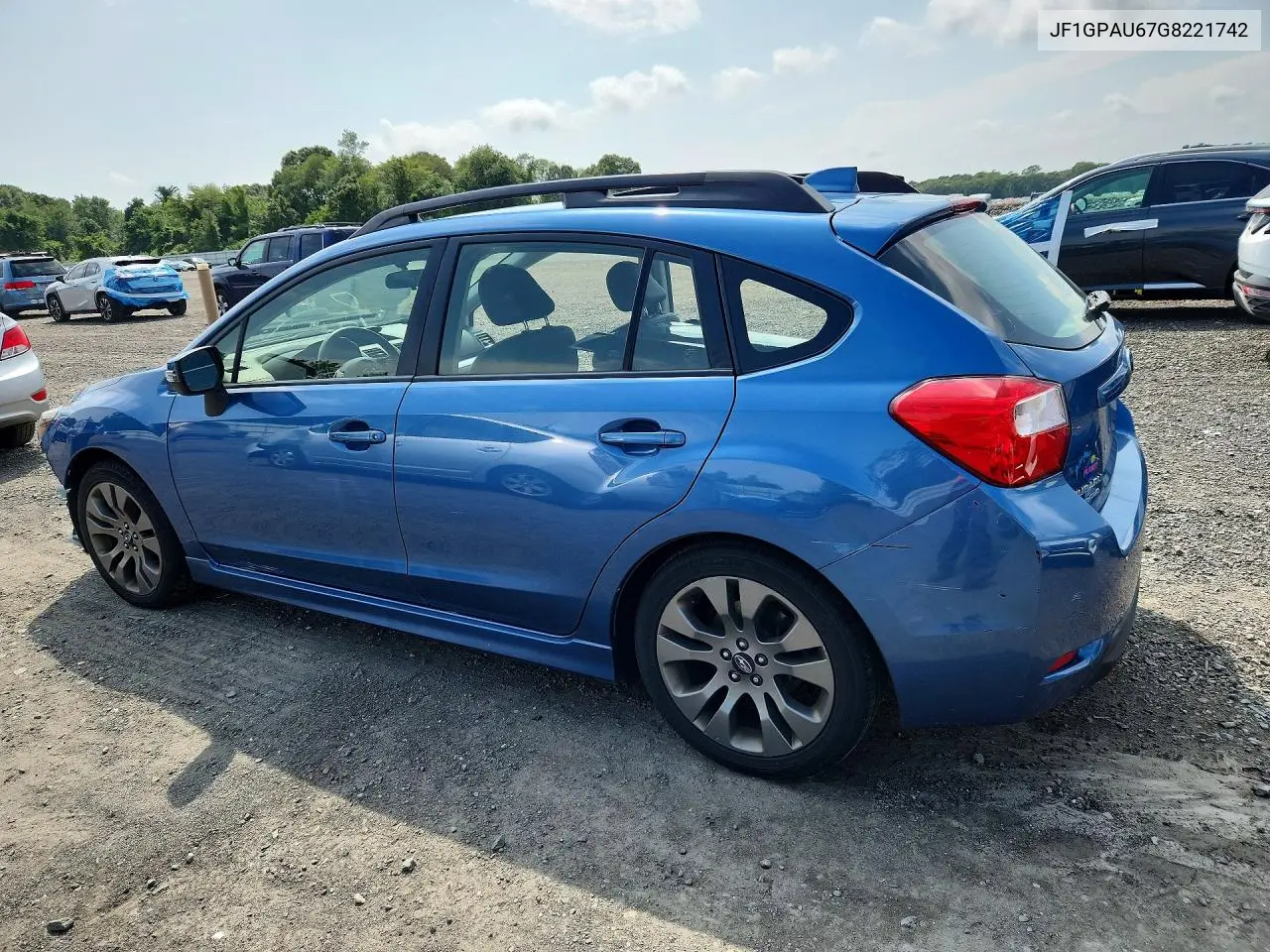 2016 Subaru Impreza Sport Limited VIN: JF1GPAU67G8221742 Lot: 61745066