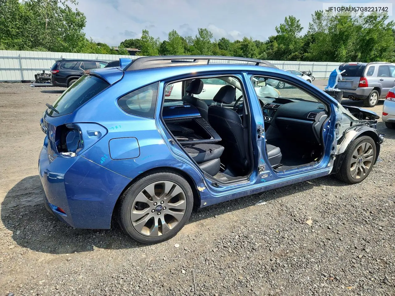2016 Subaru Impreza Sport Limited VIN: JF1GPAU67G8221742 Lot: 61745066