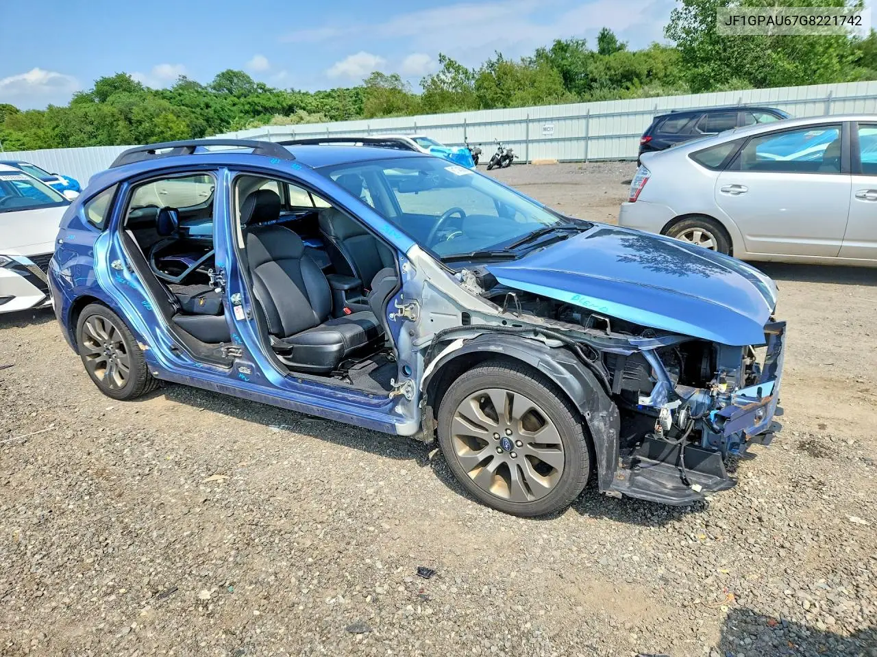 2016 Subaru Impreza Sport Limited VIN: JF1GPAU67G8221742 Lot: 61745066