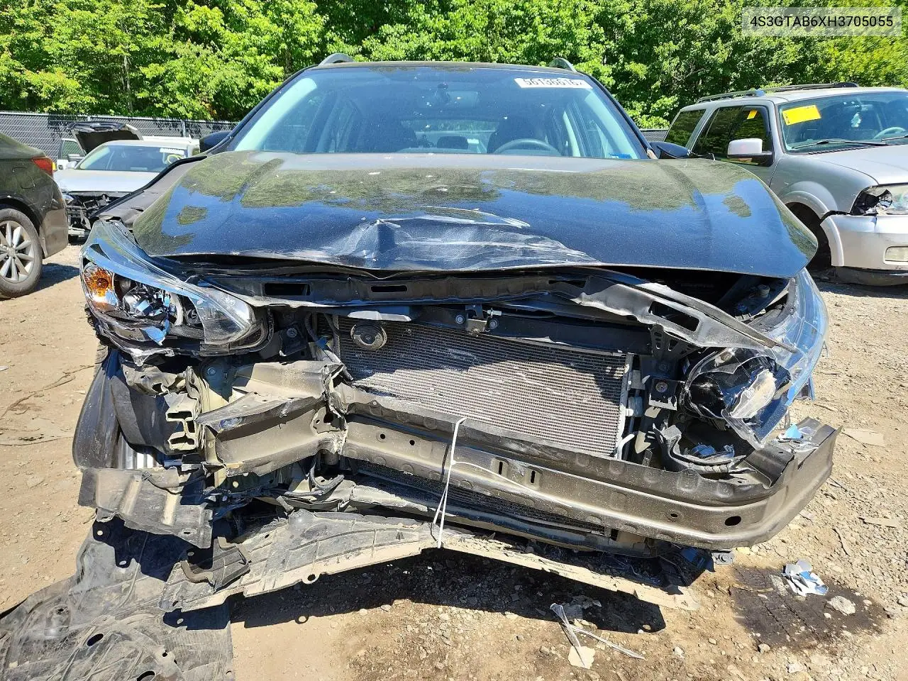 2017 Subaru Impreza Premium VIN: 4S3GTAB6XH3705055 Lot: 56136616