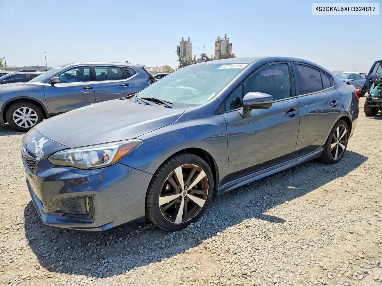 2017 Subaru Impreza Sport VIN: 4S3GKAL6XH3624817 Lot: 56766256