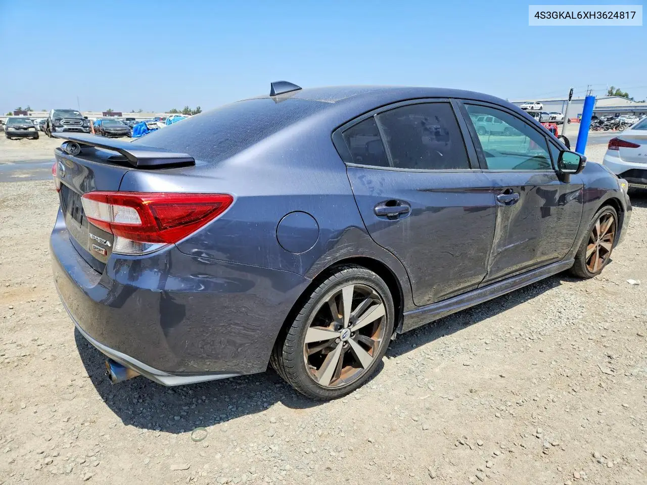 2017 Subaru Impreza Sport VIN: 4S3GKAL6XH3624817 Lot: 56766256