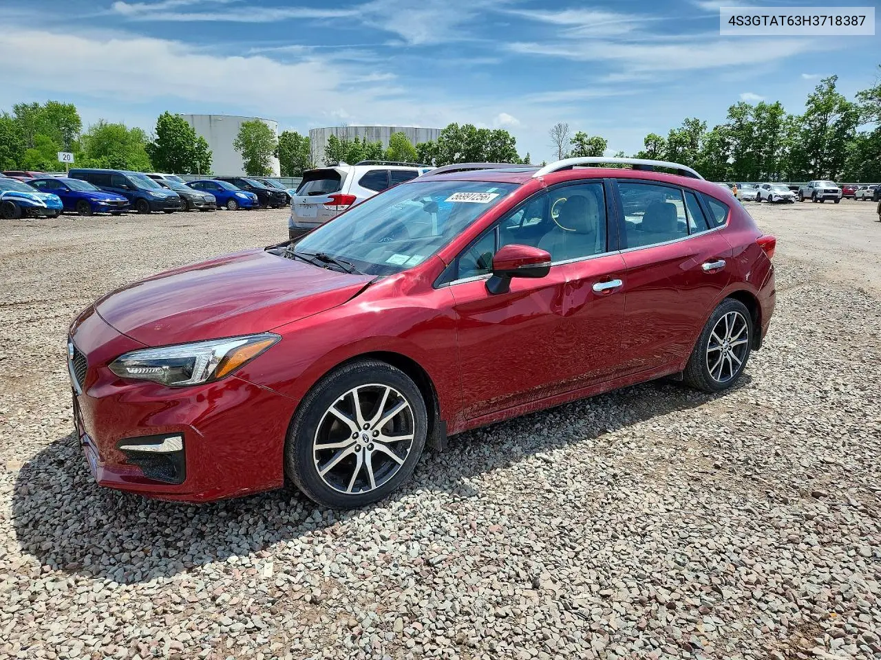 2017 Subaru Impreza Limited VIN: 4S3GTAT63H3718387 Lot: 56991256