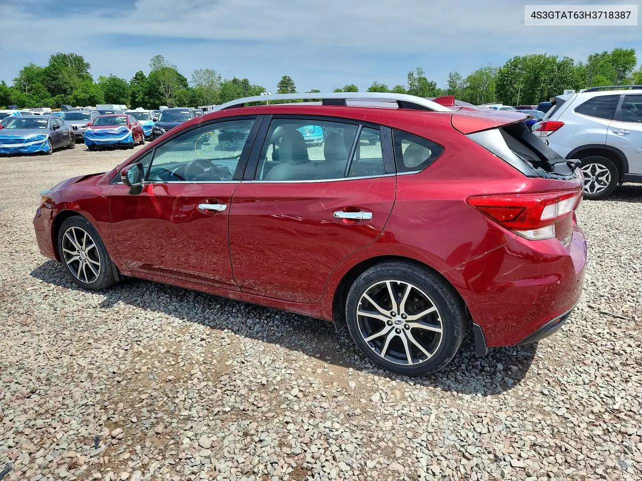 2017 Subaru Impreza Limited VIN: 4S3GTAT63H3718387 Lot: 56991256