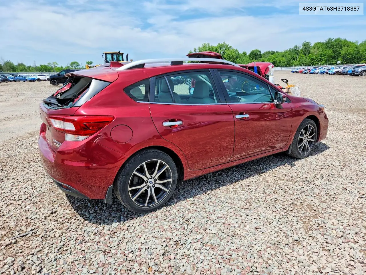 2017 Subaru Impreza Limited VIN: 4S3GTAT63H3718387 Lot: 56991256