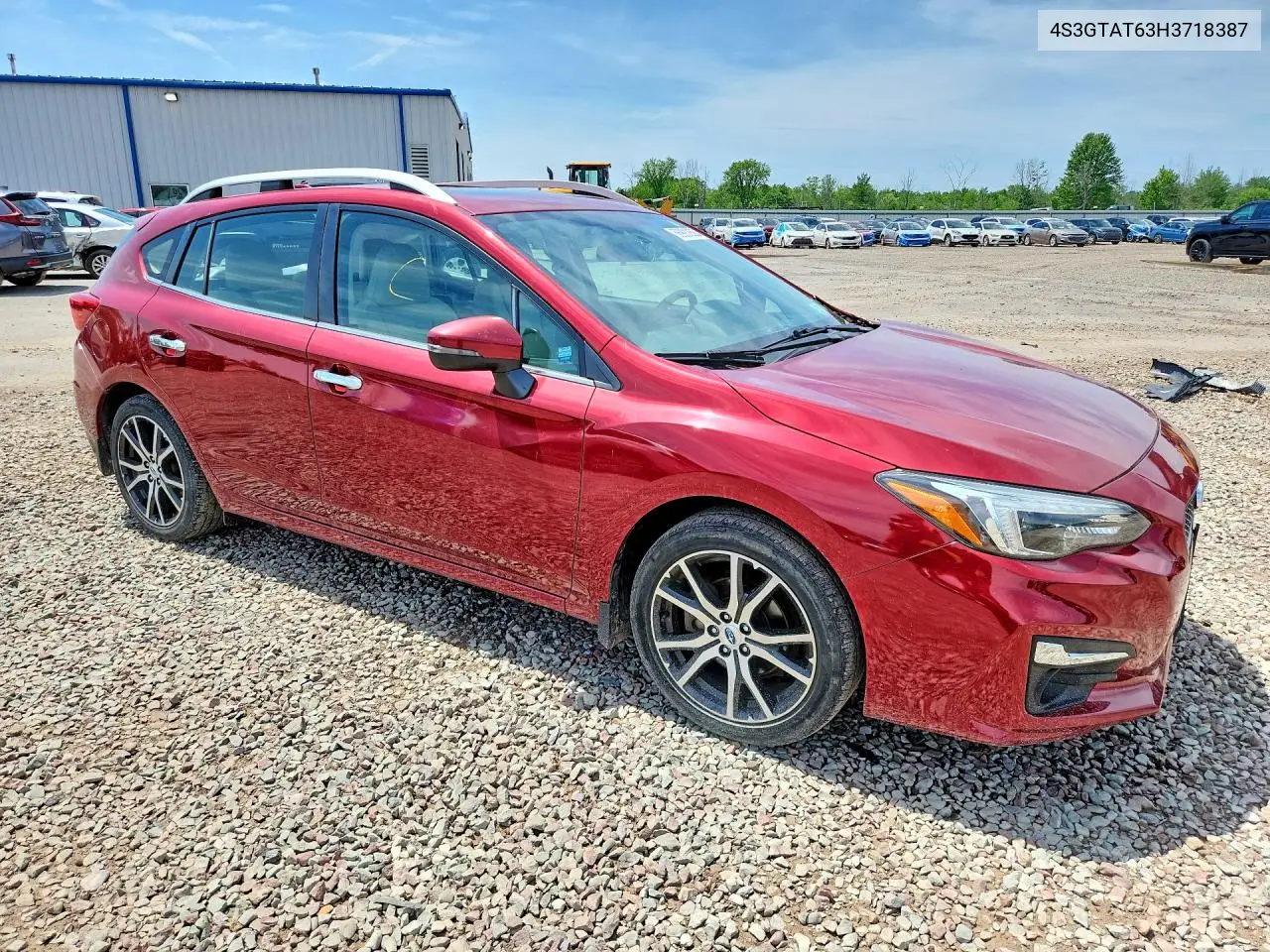 2017 Subaru Impreza Limited VIN: 4S3GTAT63H3718387 Lot: 56991256
