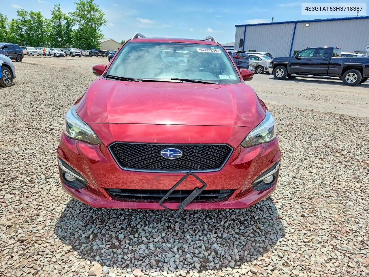 2017 Subaru Impreza Limited VIN: 4S3GTAT63H3718387 Lot: 56991256