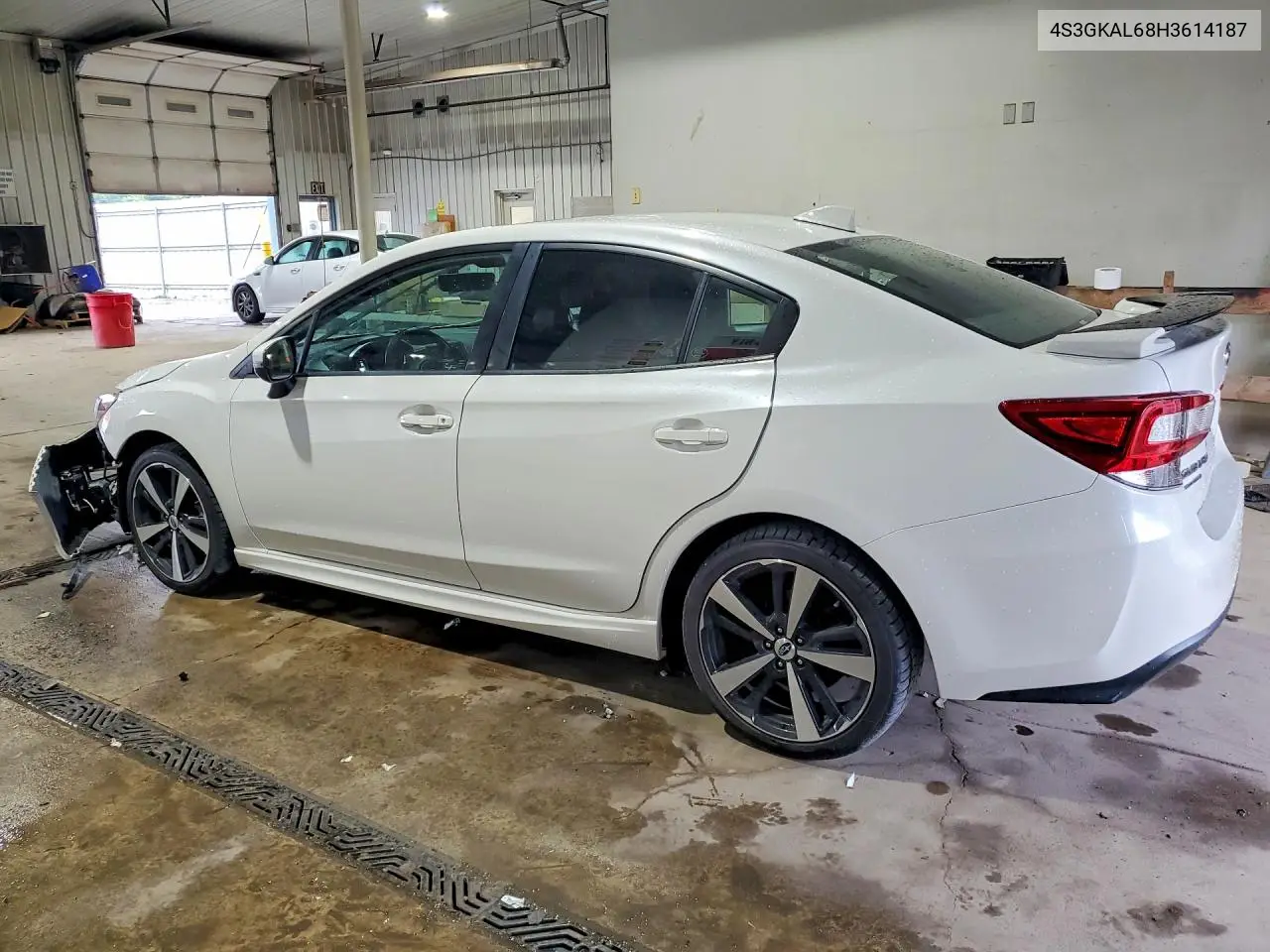 2017 Subaru Impreza Sport VIN: 4S3GKAL68H3614187 Lot: 59871736