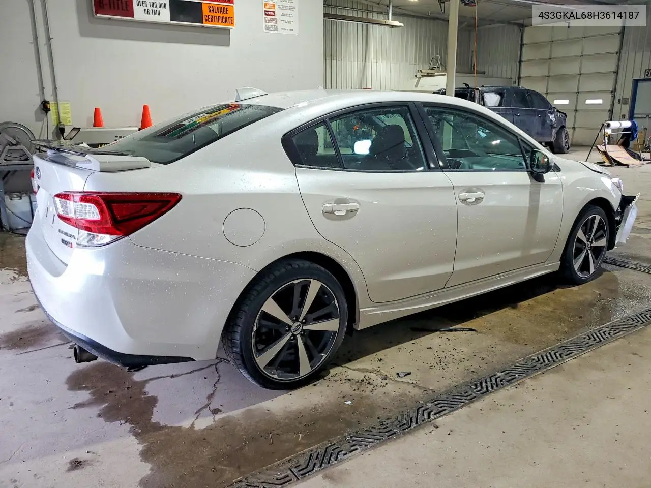 2017 Subaru Impreza Sport VIN: 4S3GKAL68H3614187 Lot: 59871736