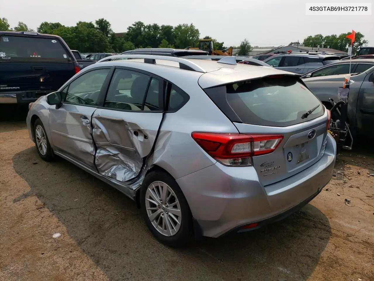 2017 Subaru Impreza Premium VIN: 4S3GTAB69H3721778 Lot: 60399626