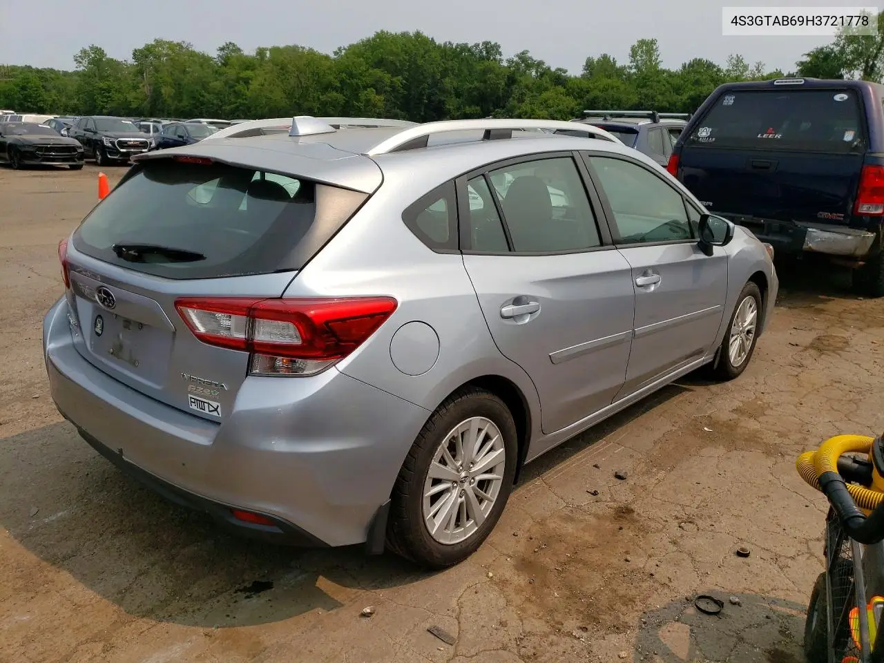 2017 Subaru Impreza Premium VIN: 4S3GTAB69H3721778 Lot: 60399626