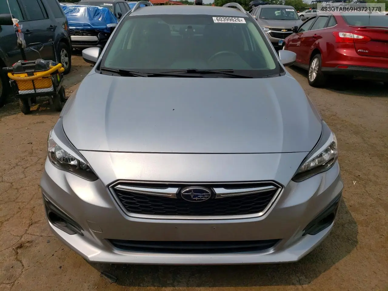 2017 Subaru Impreza Premium VIN: 4S3GTAB69H3721778 Lot: 60399626