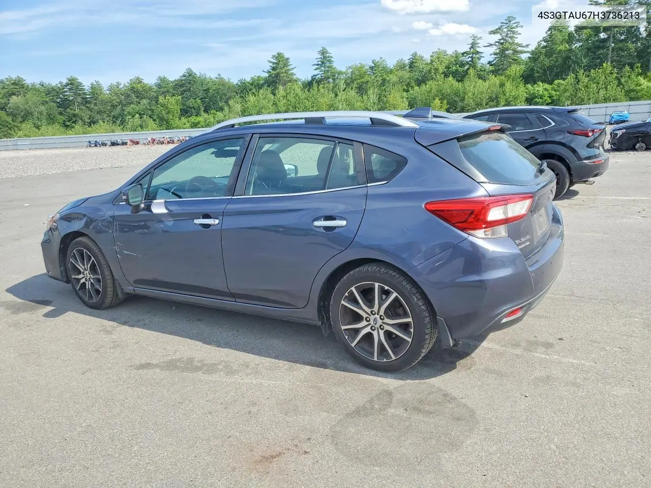 2017 Subaru Impreza Limited VIN: 4S3GTAU67H3736213 Lot: 60455176